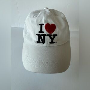 I Love NY White Cap